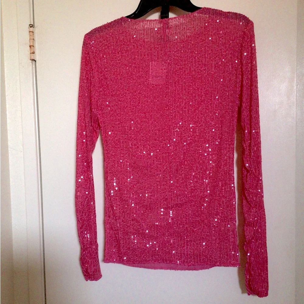 Free People Intimately Gold Rush Sequin Top